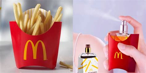 mcd perfume|mcdonald's selling french fry.